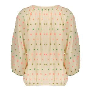  Ecru/Green/Blus