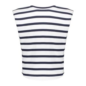  Ecru/navy